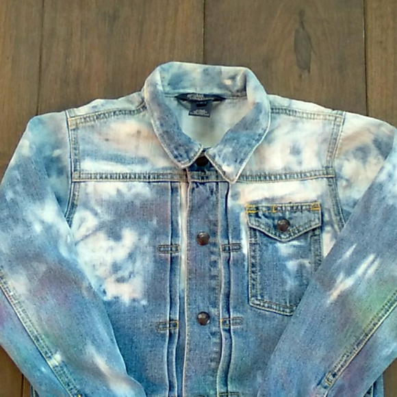 VTG 90S RL POLO CUSTOM JEAN JACKET GIRLS 7 - Picture 2 of 9